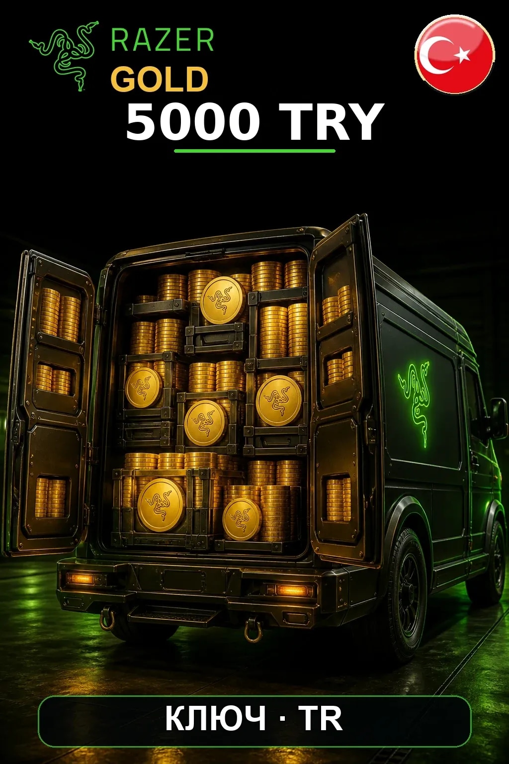 TRY 5000 Razer Gold